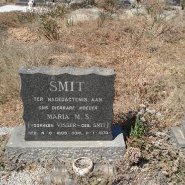 SMIT Maria M.S. formerly VISSER nee SMIT 1899-1970