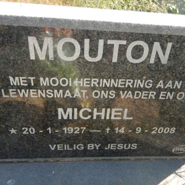 MOUTON Michiel 1927-2008