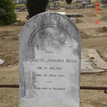 HUGO Elizabeth Johanna 1857-1931