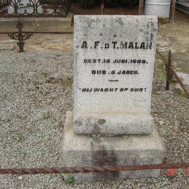 MALAN A.F. dT. -1909