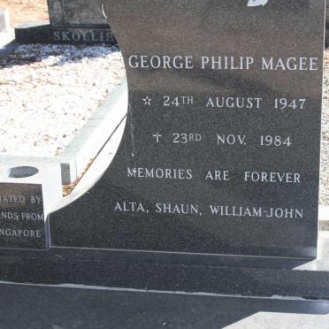MAGEE George Philip 1947-1984