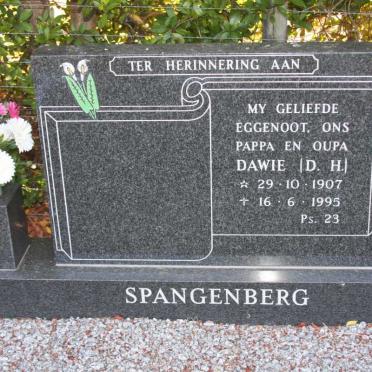SPANGENBERG D.H. 1907-1995