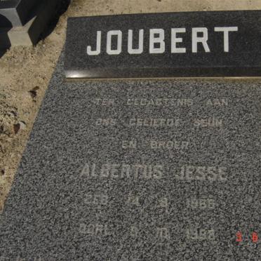 JOUBERT Albertus Jesse 1966-1998