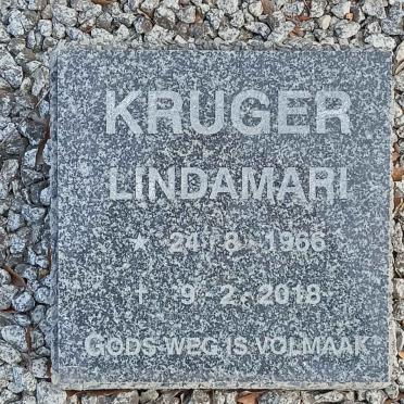 KRUGER Lindamari 1966-2018