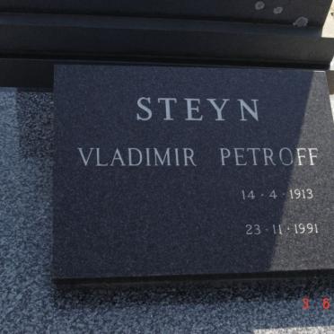 STEYN Vladimir Petroff 1913-1991