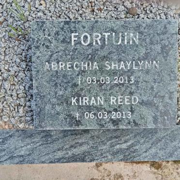 FORTUIN Abrechia Shaylynn -2013 :: FORTUIN Kiran Reed -2013