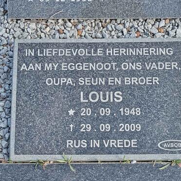 CONRADIE Louis 1948-2009