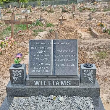 WILLIAMS John 1940-2021