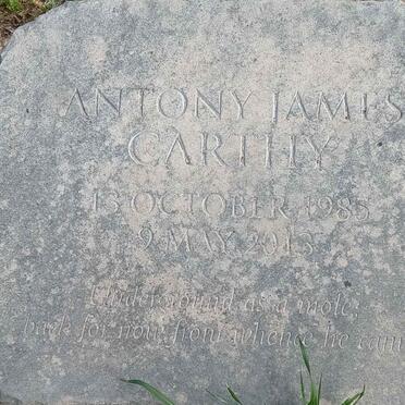 CARTHY Antony James 1985-2013