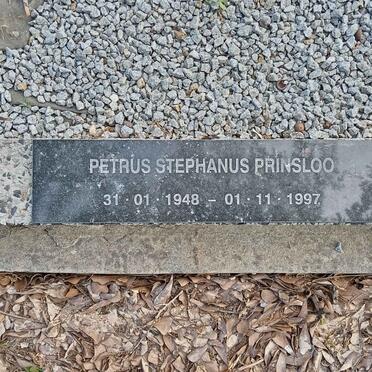 PRINSLOO Petrus Stephanus 1948-1997