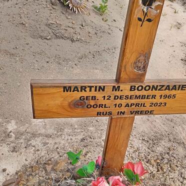 BOONZAAIER Martin M. 1965-2023