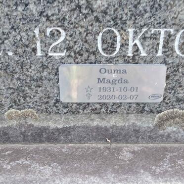 ERASMUS Magda 1931-2020
