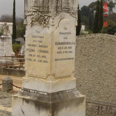 HUGO Helena Johanna 1885-1960 :: HUGO Helena Maria 1850-1924