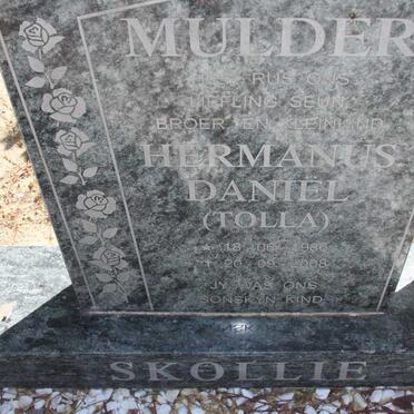 MULDER Hermanus Daniël 1986-2008