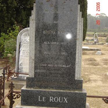 ROUX Helena Maria, le 1875-1963