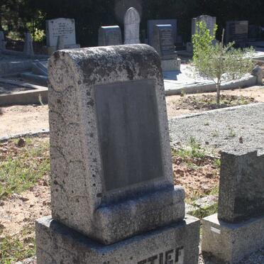 RETIEF Elizabeth M. nee ODENDAAL -1930