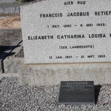 RETIEF :: LAMBRECHTS  :: SYLVESTER 