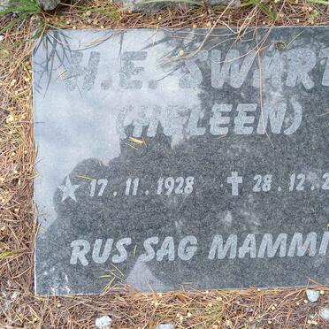 SWART H.E. 1928-2014