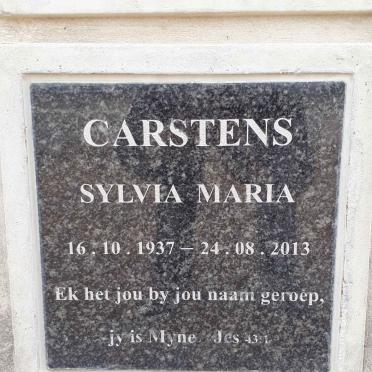 CARSTENS Sylvia Maria 1937-2013