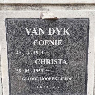 DYK Coenie, van 1944- &amp; Christa 1959-