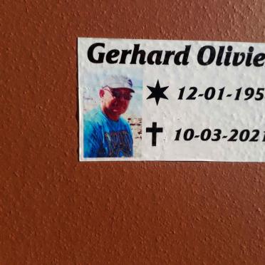 OLIVIER Gerhard 1958-2021