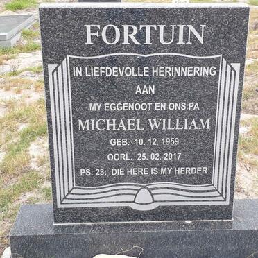 FORTUIN Michael William 1959-2017