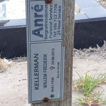 KELLERMAN Willem Frederik 1930-2015