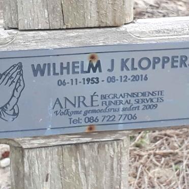 KLOPPERS Wilhelm J. 1953-2016