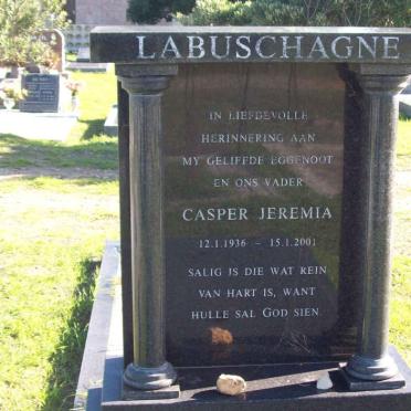 LABUSCHAGNE Casper Jeremia 1936-2001