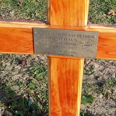 NIEHAUS Willem Nicolaas Hendrik 1940-2023