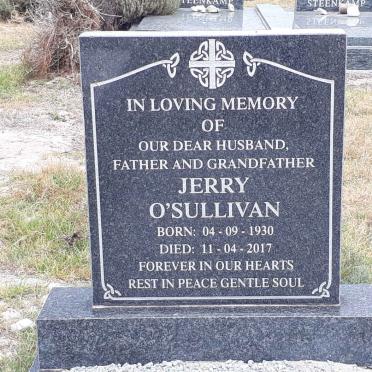 O'SULLIVAN Jerry 1930-2017