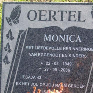 OERTEL Monica 1949-2006