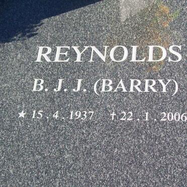 REYNOLDS B.J.J. 1937-2006