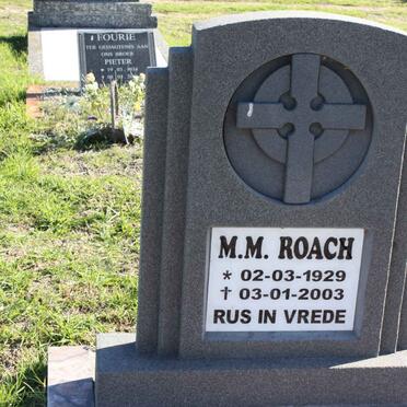 ROACH M.M. 1929-2003