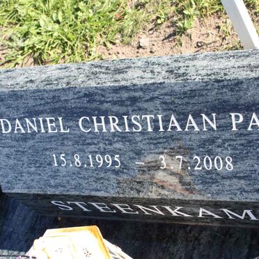 STEENKAMP Daniel Christiaan Paul 1995-2008