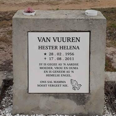 VUUREN Hester Helena, van 1956-2011