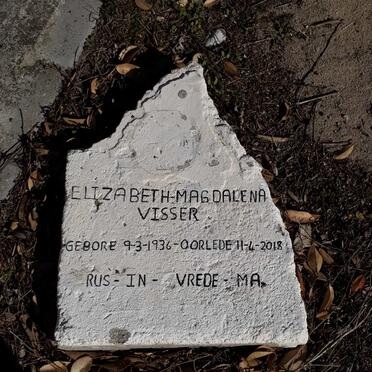 VISSER Elizabeth Magdalena 1936-2018