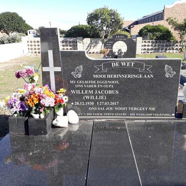 WET Willem Jacobus, de 1930-2017