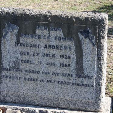 ANDREWS  Freserico Edwin 1928-1955