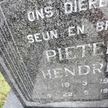 CONRADIE Pieter Hendrik 1948-1987