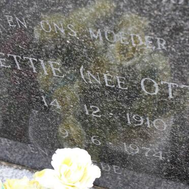 DYK Bettie, van nee OTTO 1910-1974