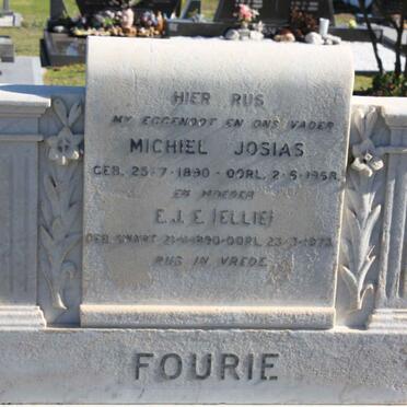 FOURIE Michiel Josias 1890-1958 &amp; E.J.E. 1890-1973