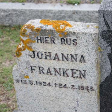 FRANKEN Johanna 1924-1943