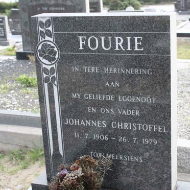 FOURIE Johannes Christoffel 1906-1979