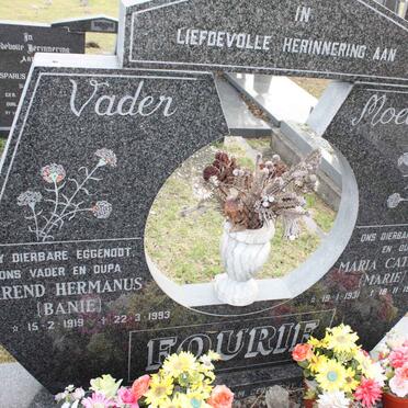 FOURIE Barend Hermanus 1919-1993 &amp; Maria Catharina 1931-1995