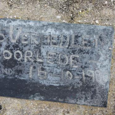 FOURIE Johanna Hendrika nee VERMEULEN 1930-1980