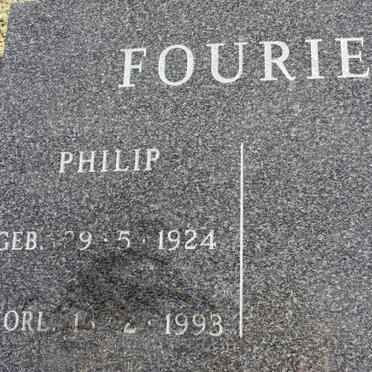 FOURIE Philip 1924-1993