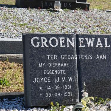 GROENEWALD J.M.W. 1931-1991
