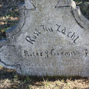 GERMISHUYS Pieter J. ??22-19??