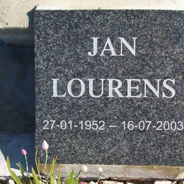 LOURENS Jan 1952-2003